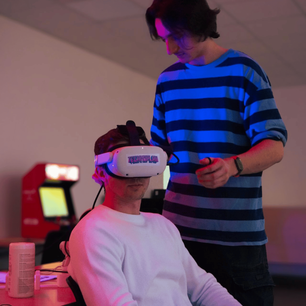 Animateur de technoplay sur une prestation